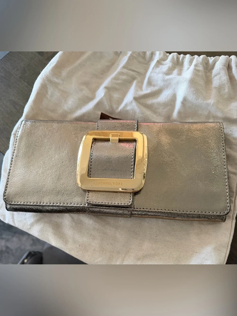 Michael Kors sleek metallic